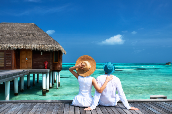 モルディブ水上コテージ