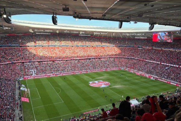 FCバイエルン ミュンヘンのホームスタジアム アリアンツ・アレーナ